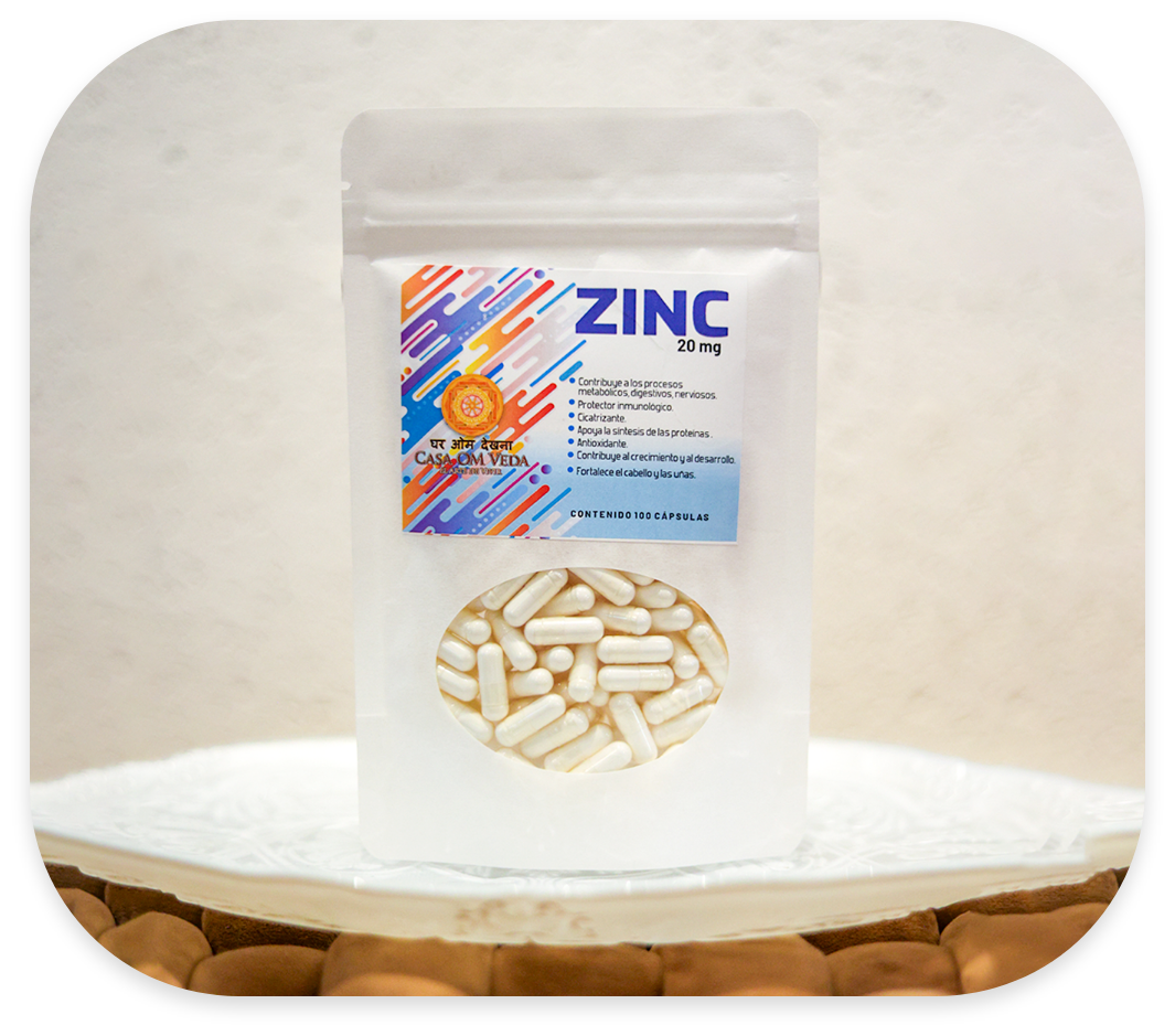 El ZINC ayuda al sistema inmunitario a luchar contra las bacterias y los virus que lo atacan.